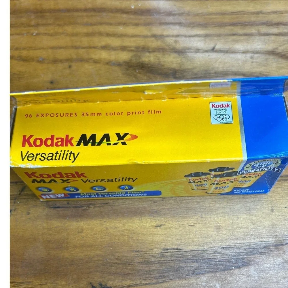 Kodak MAX 400 35mm Film 1‎ Rolls 24 Exp Color Print Versatility New